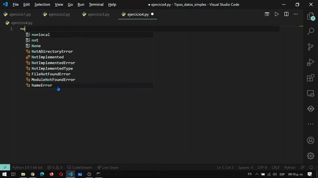 14 Ejercicios de Python explicados | Tipos de datos simples | Parte 1 смотреть онлайн