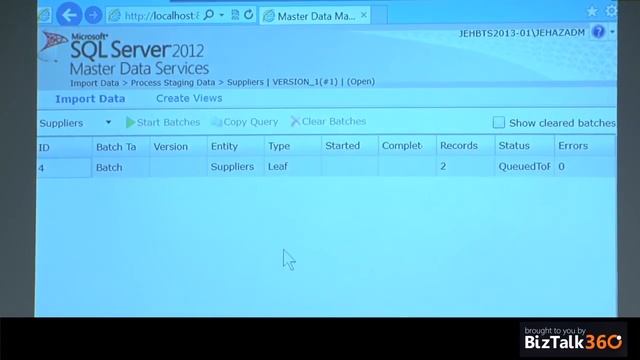 Examining Master Data integration using BizTalk Server and SQL Server Master Data Services смотреть онлайн