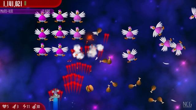 Chicken Invaders 3: Revenge of the Yolk Christmas Edition (PC) - Gameplay | No Commentary смотреть онлайн