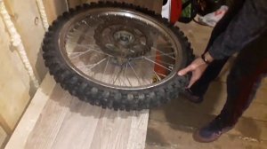 Замена подшипников в передней ступице kayo t4