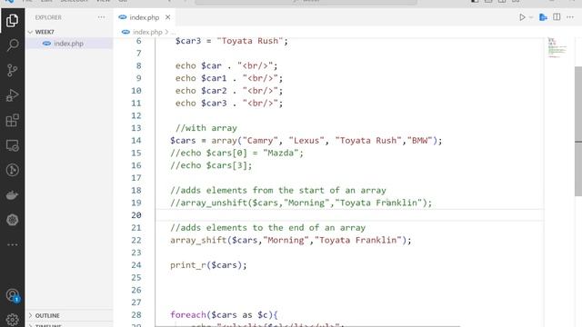 B203-Web Development-PHP Array PHP and MySQL Server смотреть онлайн