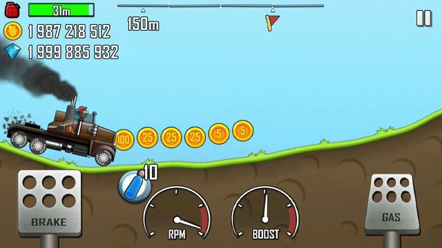 Hill Climb Racing - Jeep #6 смотреть онлайн