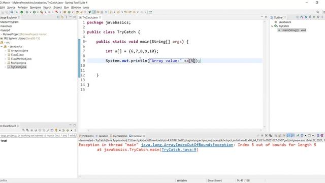 Java Programming|Trycatch|How to use Try Catch in Java смотреть онлайн