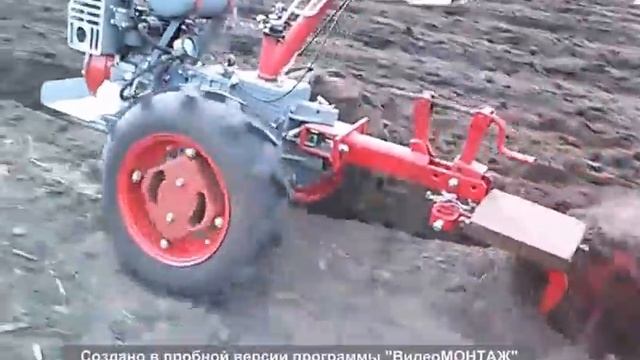 Вспашка мотоблоком мотор-сич. смотреть онлайн