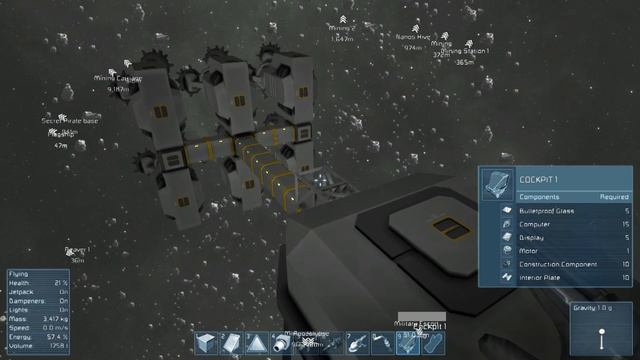 Space Engineers - SURVIVAL Ep.73 - EVEN MORE MEGA MOBILE MASS MINING SHIPS смотреть онлайн