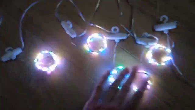 Гирлянда роса // Распаковка смотреть онлайн