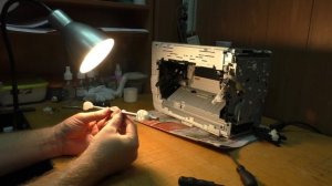 HP LaserJet Pro M104a — треск при печати, печатает пол-листа