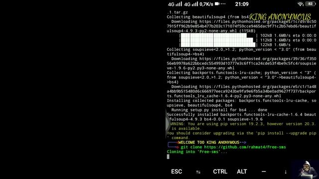 sms gratis all operator via termux 2021 work100% смотреть онлайн