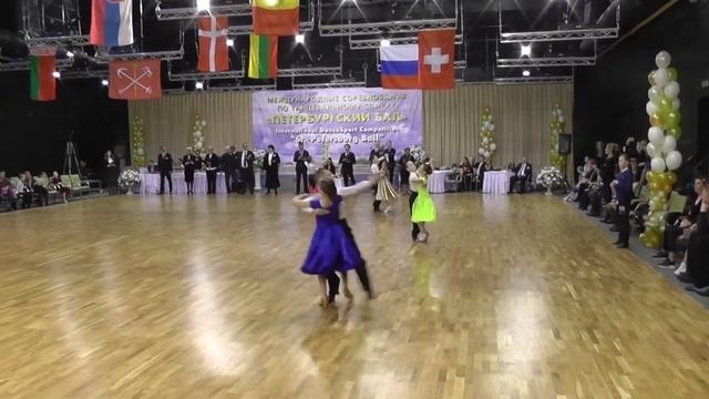 Венский вальс Дети-2+1 Е класс 6 танцев финал смотреть онлайн