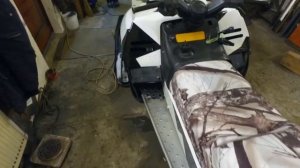 Установили двигатель лифан на снегоход рысь