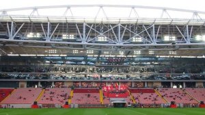 Обзор трибун стадиона "Спартака" с сектора С114