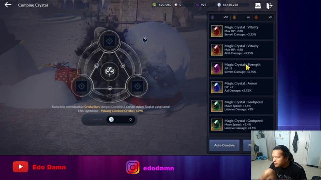 #BDM | Tes Combine / Fusion Crystal | Black Desert Mobile Indonesia смотреть онлайн