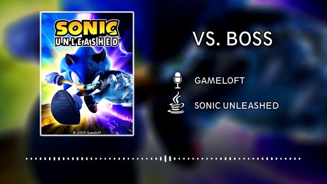 Sonic Unleashed OST (JAVA) - Vs. Boss смотреть онлайн