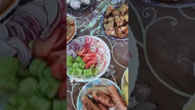 Обед в беседке. #обед #