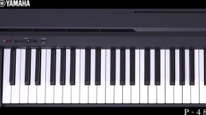 Yamaha 雅马哈electric piano电钢琴p48B功能介绍2：播放示范曲
