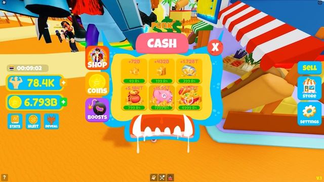ЭВОЛЮЦИЯ СУПЕР ТОЛСТЯКА! 5 МИНУТ СУМАСШЕДШИЙ ОБЖОРА НУБ и ПРО ВИДЕО ROBLOX смотреть онлайн