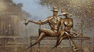 Живопись, имитирующая чеканку *    Художник Сергей Ковалев