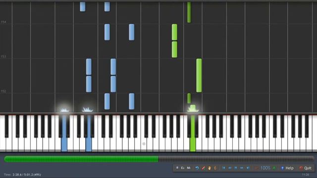 Thunderstruck - 2Cellos - piano tutorial смотреть онлайн
