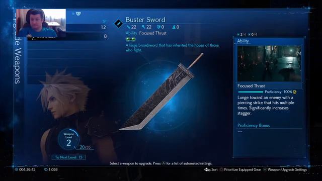 Я Глухой стример и играю в FINAL FANTASY 7: Remake (Ps4) 2 часть смотреть онлайн