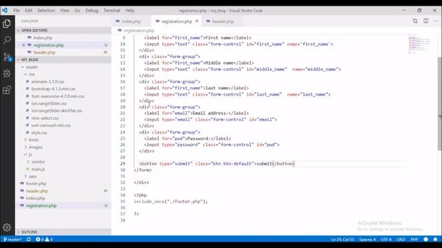 Php Bangla Tutorial Working With Registration Form смотреть онлайн