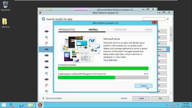 ทำ Web Server บน windows server 2012 R2(ติดตั้ง PHP 5.3.28)Part 2 смотреть онлайн