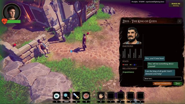AI Game - conversation demo (work-in-progress) смотреть онлайн