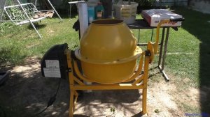 Бетономешалка Калибр БСЭ-63 - обзор - отзыв -