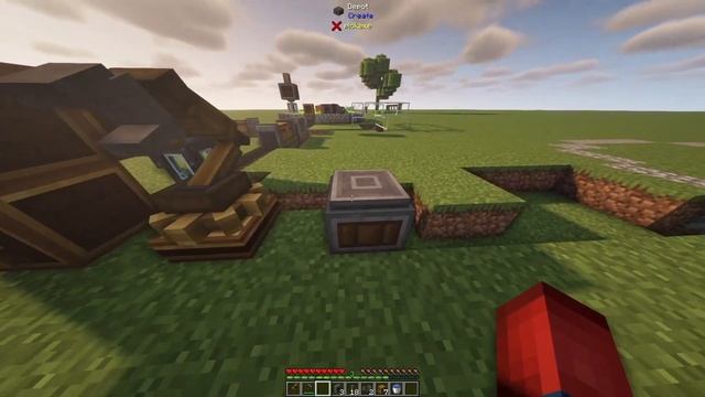 Minecraft Create Mod Tutorial - Beetroot Soup Farm Ep 41