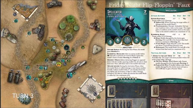 Malifaux: Faster Flip Floppin' 'Faux 1. Cadmus Vs Big Hat смотреть онлайн