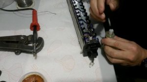 Ремонт аккумулятора электросамоката Xiaomi Mijia M365: Припаиваем контакт к банке