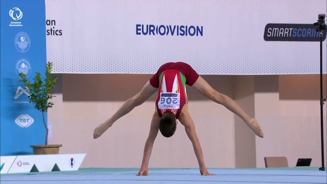 Zdravko DOBREV (BUL) - 2020 junior Europeans, floor final смотреть онлайн