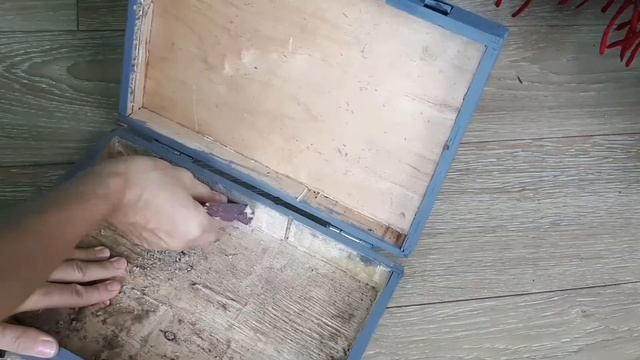 Переделываем старый чемоданчик, сундук смотреть онлайн