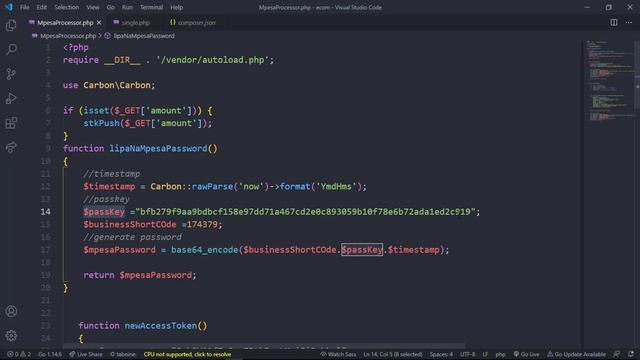 How TO INTEGRATE M-PESA INTO A WEBSITE --- CORE PHP APPLICATION смотреть онлайн