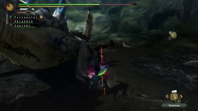 [MH3U] Monster Hunter 3 Ultimate Online - HR4 Urgent - Ruler of Two Realms - Ivory Lagiacrus смотреть онлайн