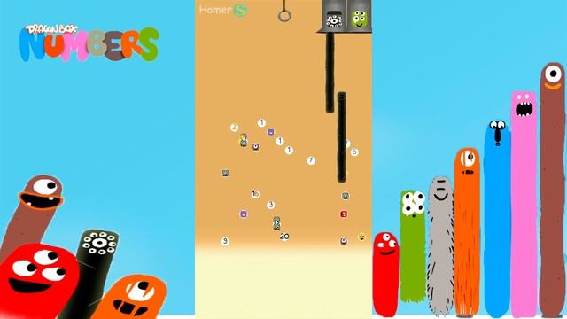 Fun Mediveal Part 2 Puzzles - DragonBox: Numbers (iPad, iPhone, Android). Fun game for kids. смотреть онлайн