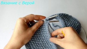 ТРЕНД СЕЗОНА !ШАПКА-УШАНКА СПИЦАМИ ЗА 1 ВЕЧЕР!#шапкаушанкаспицами#вязаниесверой#вязание#шапкаспицам