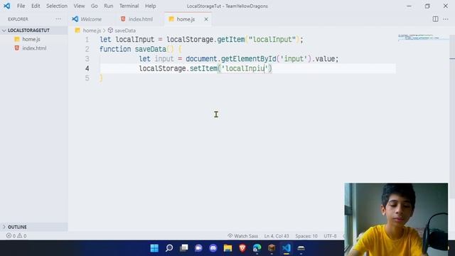 Getting #data from #localStorage() and using it in the website | #Javascript #HTML смотреть онлайн