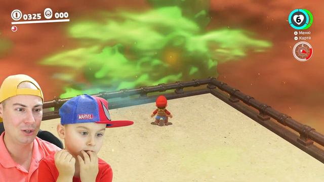 СУПЕР МАРИО ОДИССЕЙ и БОСС ДРАКОН Боузера | Super Mario Odyssey BOSS Ruined Dragon | ИГРАЗАВР смотреть онлайн