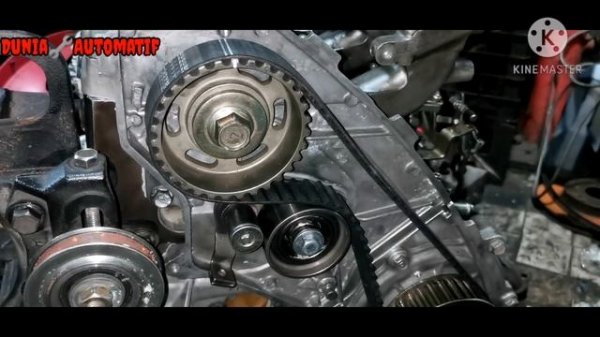 Toyota land cruiser 1HDT timing marks | timing belt replacement