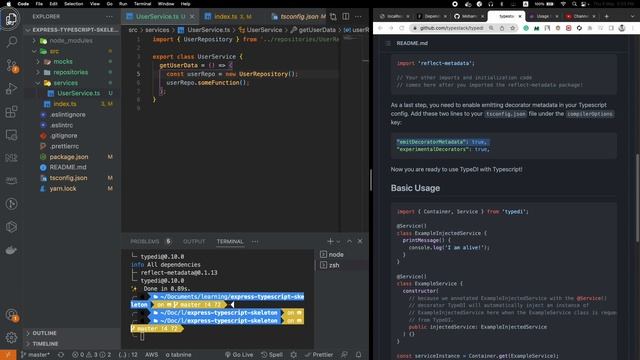 Dependency Injection in NodeJS смотреть онлайн