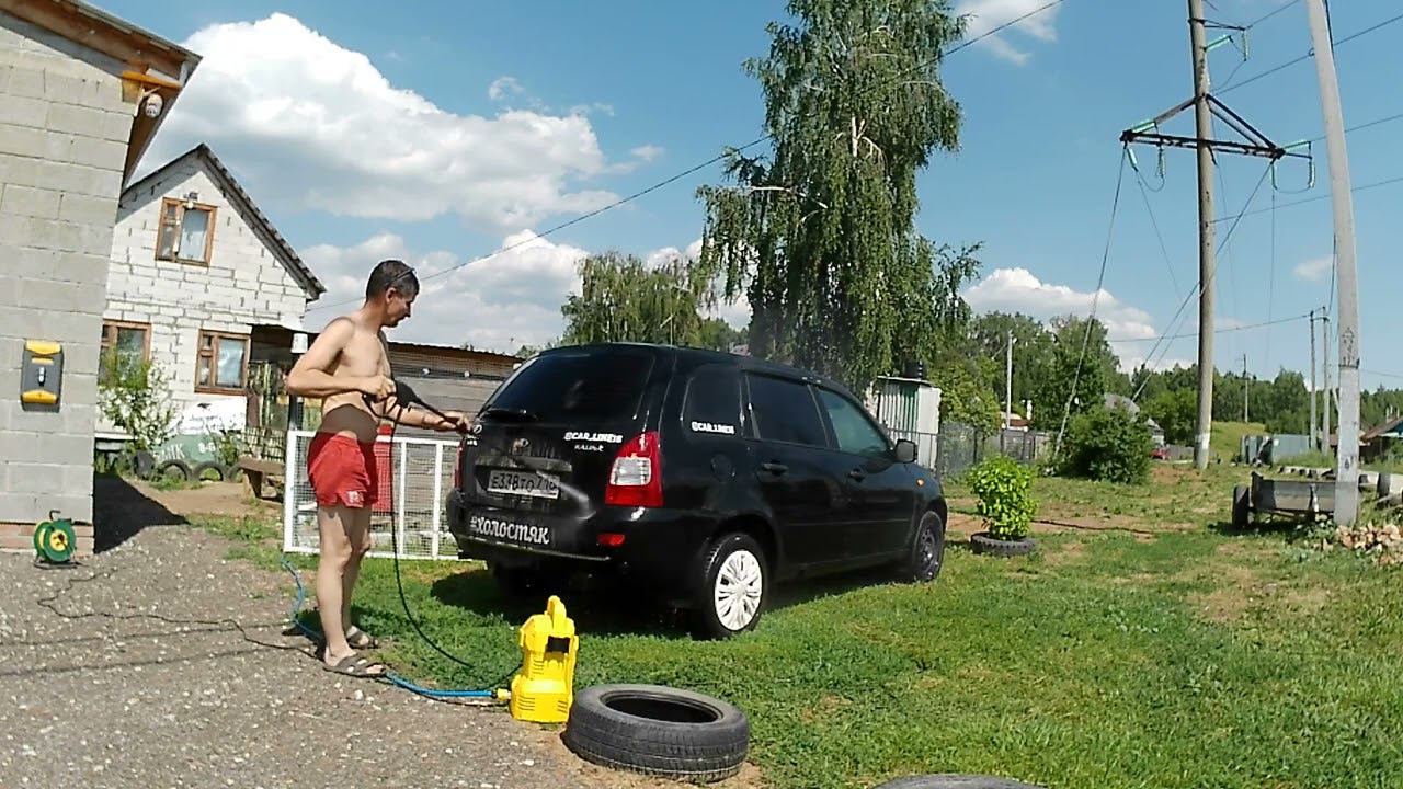 Автоматическая мойка для машины или для Грея смотреть онлайн