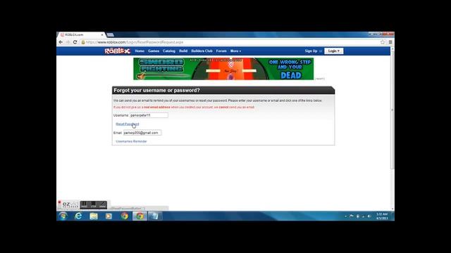 How To Get Back The Roblox Acount *2013* April 1 смотреть онлайн