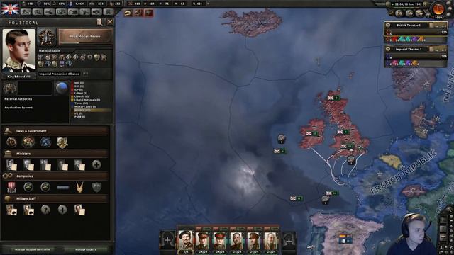 Hearts of Iron 4 - Imperial United Kingdom - Fuhrerreich - Part 8 смотреть онлайн