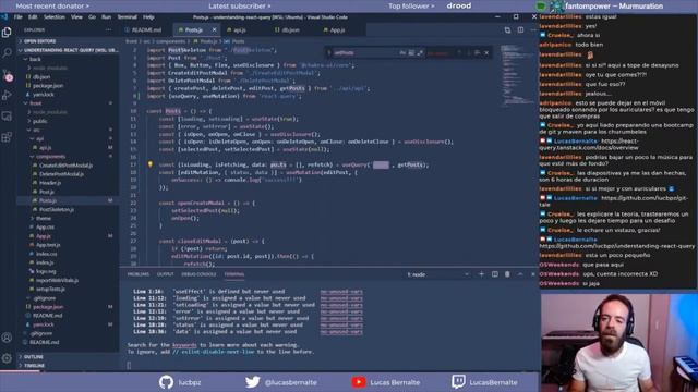 CÓMO USAR REACT QUERY - Explicando conceptos y Live Coding смотреть онлайн
