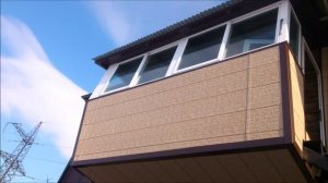 монтаж фасада(панели Ханьи) 2014 год, пос.Угловое.