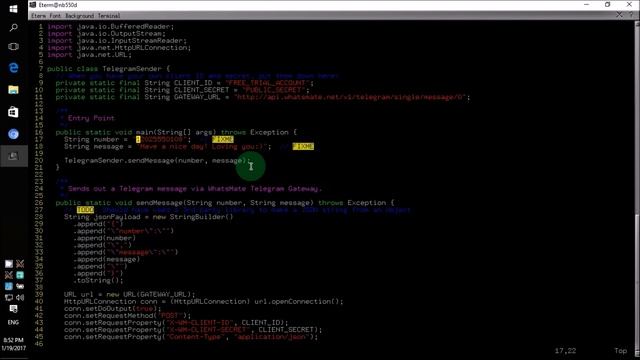 How to send Telegram messages in Java (Outdated) смотреть онлайн