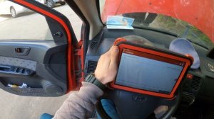 Hyundai Getz не заводится (работа на выезде)
