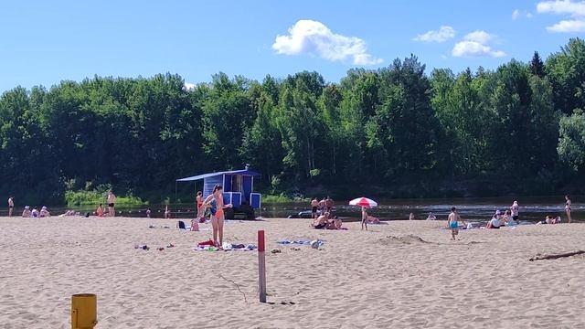 Пляж на Ветлуге. Шарья смотреть онлайн