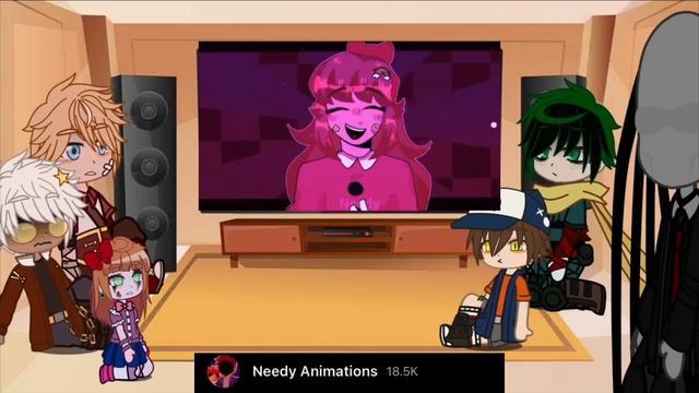 FANDOMS react to || Elizabeth Afton || Discontinued смотреть онлайн