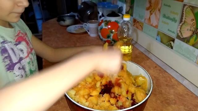 Винегрет, готовила Мария